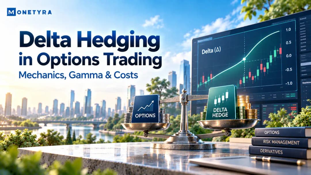 Delta Hedging in Options Trading: Mechanics, Gamma & Costs