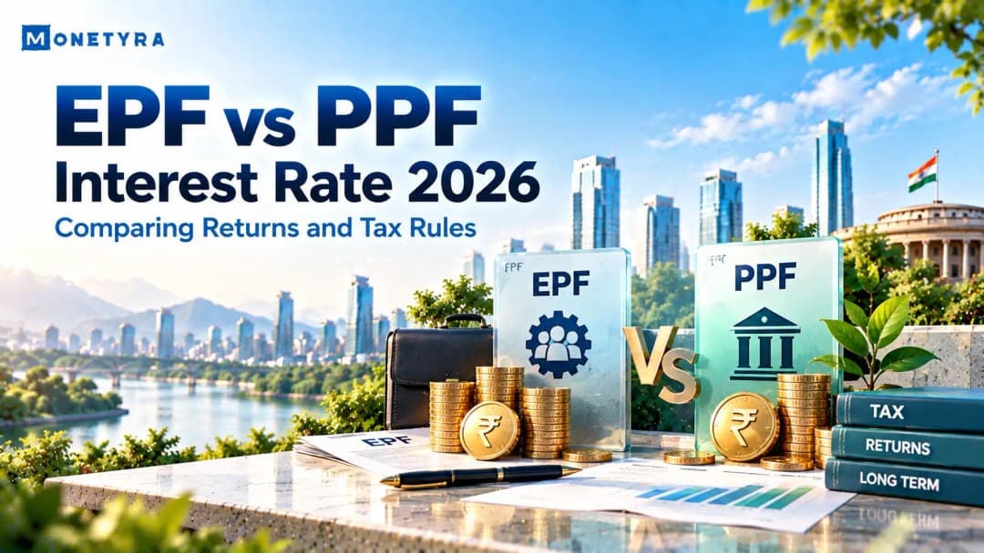 EPF vs PPF Interest Rate 2026: Comparing Returns and Tax Rules